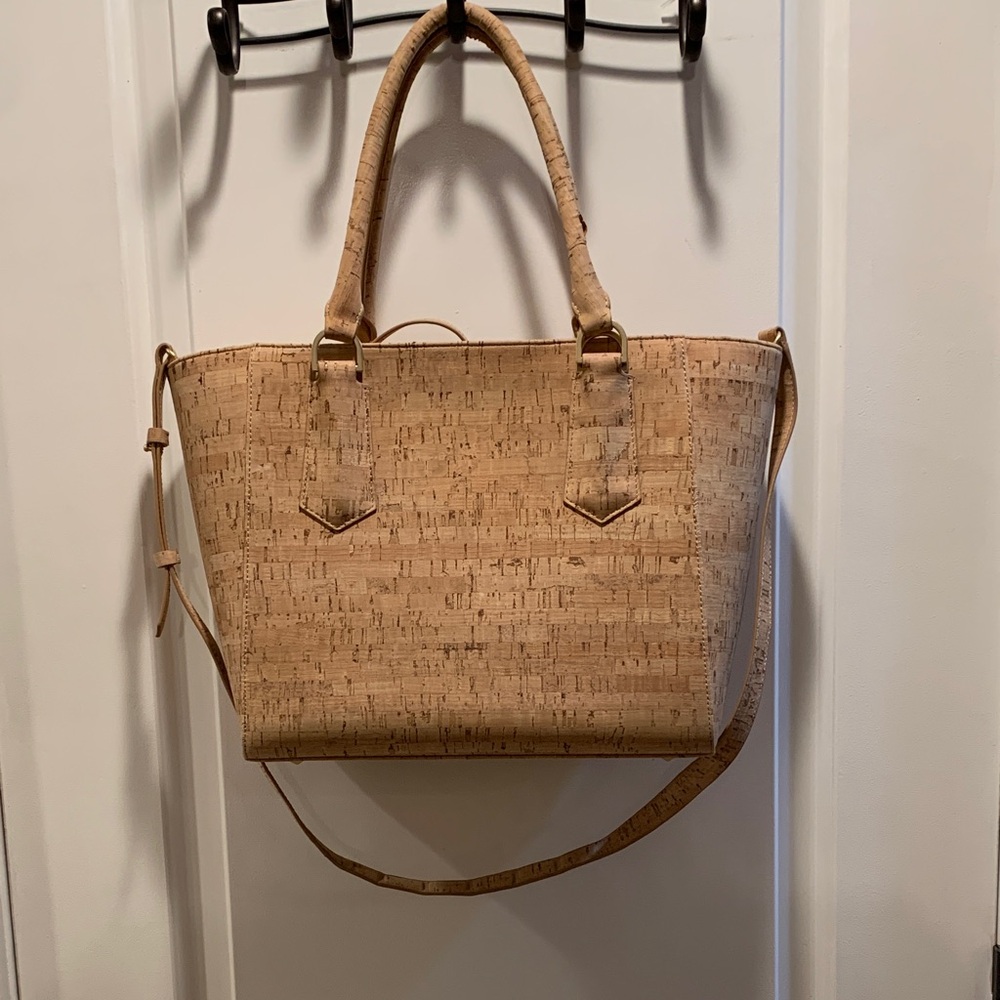 Dagne Dover Midi tote in cork